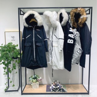 纽臣19冬装 品牌折扣女装批发 尾货女装 时尚羽绒服女装