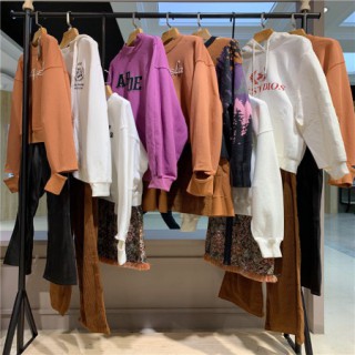 菲诺格诺20春夏品牌折扣女装快手直播货源走份批发 深圳高