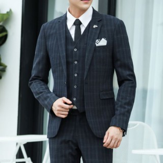 休闲西服批发秋冬季男装货源厂家供应
