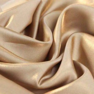 超软琉璃丝锻面珠光面料 高档礼服连衣裙时装面料