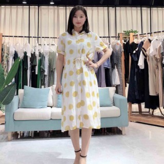 【名歌】2020年新欧美外贸爆款女装宽松甜美连衣裙 品牌折扣