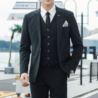 韩版西装批发秋冬季中高端男装一手货源供应