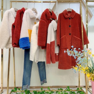 芊之美20秋冬装品牌折扣女装 尾货女装 库存走份批发 江南布