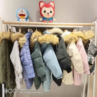 大风车童装2020冬季儿童羽绒服特批 品牌童装批发 黑龙江