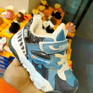 巴布豆 2020冬季新款儿童加绒运动鞋 品牌折扣童装货源批发