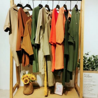 品牌折扣女装库存 女装尾货20年春夏棉麻系列【朴庄】走份批发