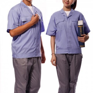 新款男女劳保职业工作服物业水电装潢服厂家批发定制LOGO