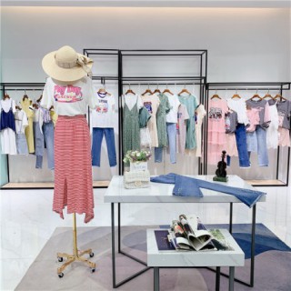 洛呗一20年夏季女装，广州帛艺服饰品牌女装尾货走份