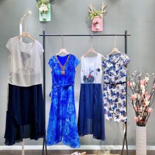 怡怿夏装大码品牌女装尾货走份货源