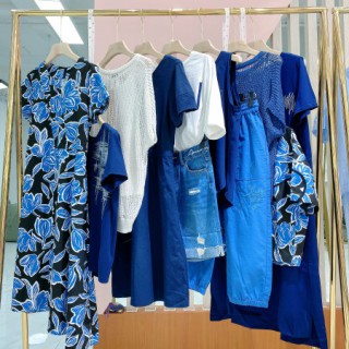 拉贝缇20秋品牌专柜正品尾货批发 品牌折扣女装尾货走份三彩