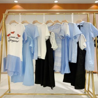 乐町夏装品牌女装折扣批发女装尾货批发一手货源女装批发乐町女装