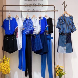 亮点国际20秋装 品牌折扣女装批发库存走份一手特价货洛呗一