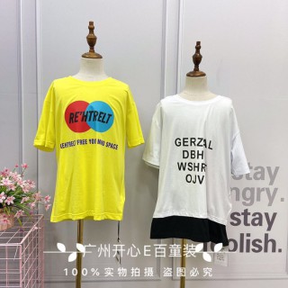 2020夏季新款-品牌童装折扣货源走份批发-尾货走份