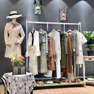 上海一线大牌依熏 时尚品牌折扣尾货女装专柜撤柜剪标一手货源