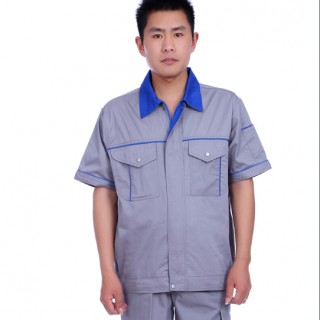松江工作服定做全棉工作服批发夏季工作服厂家直销
