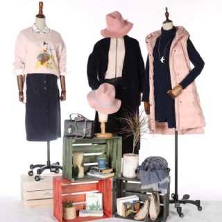 丽迪莎时尚休闲品牌女装批发专柜撤柜尾货女装折扣清仓处理