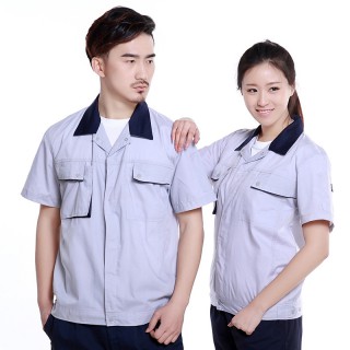宝山工作服夏季工作服定做款式新颖质好价优