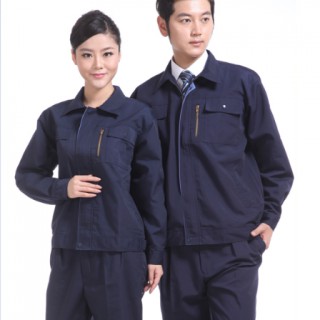松江全棉工作服定做，纯棉工作服定制厂家