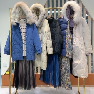 普埃拉曼辰萱20冬装原创设计师 品牌女装折扣尾货女装走份 专