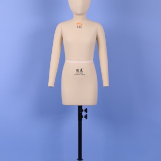 俊美人台 国标标准童装上半身平底 试衣板房立裁制版模特