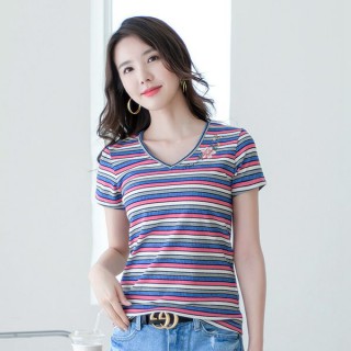 夏季短袖T恤厂家尾货牛仔裤批发库存T恤几元批发