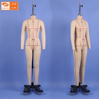 俊美人台 女全身国标欧美服装道具打板模特