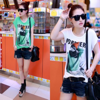 韩版女装批发便宜厂家T恤批发库存尾货大量现货供应