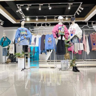 JMS秋冬卫衣品牌折扣女装尾货实体特卖线上直播货源