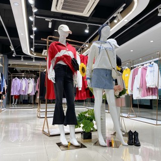 米字旗21秋国内一二线品牌折扣女装货源实体店货源