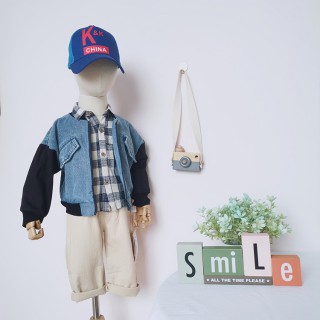 秋季新款外贸童装尾货 柚萌品牌童装折扣批发清仓