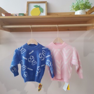 2021新款韩版中小童童装 秋冬加厚童装毛衣 杰米熊品牌童装