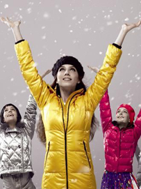 将羽绒服创造革新 雅鹿