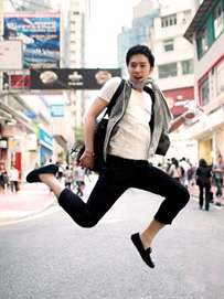 男士豆豆鞋怎么搭配