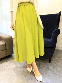 裙子的种类-时尚半身长裙