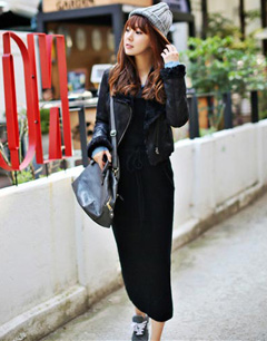 黑色衣服搭配：黑色单品组合装