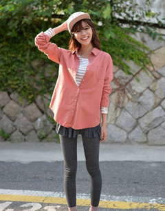 时尚休闲衬衫款式搭配一览