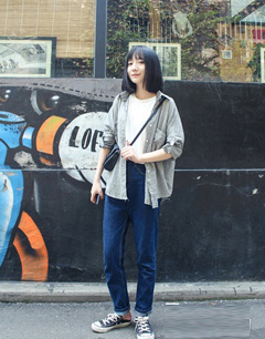 时尚休闲衬衫款式搭配一览