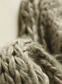 怎样织出麻花针围巾