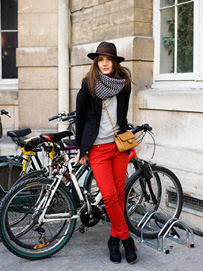 围巾的各种围法及服装搭配