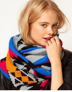 轻松学习围巾的系法(一)