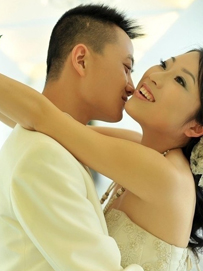 拍婚纱照时手应该放在哪