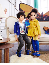 秋装新款童装色彩搭配