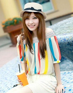 性感露肩装类型-一字领连衣裙