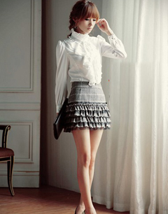 秋装新款女装：蛋糕裙搭配