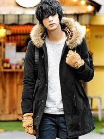 冬季棉服搭配技巧-男士