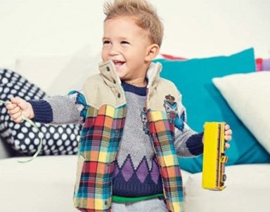 冬季棉服搭配技巧-儿童