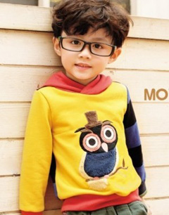 最新拼接款服装：童装拼接款