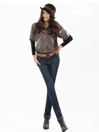 冬季时尚加绒单品-紧身裤