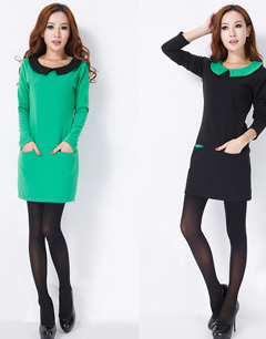 加绒款式搭配显瘦保暖又时尚