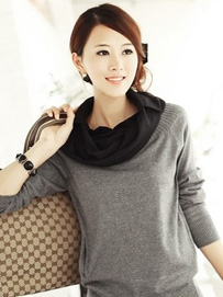 时尚保暖打底毛衣款式